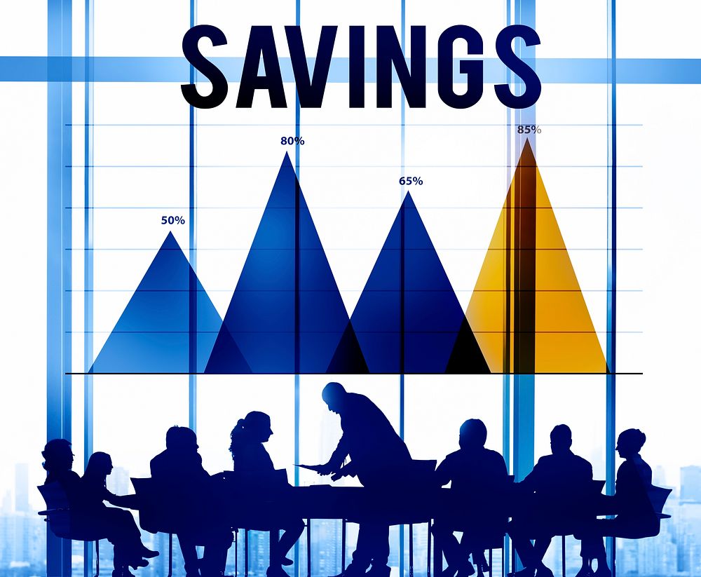 Savings Save Accounting Banking Money Finance Concept