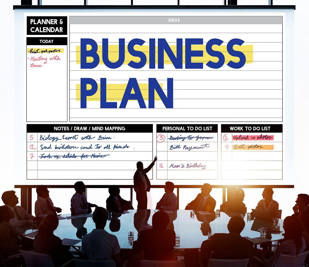 Business Plan Process solution Strategy Concept