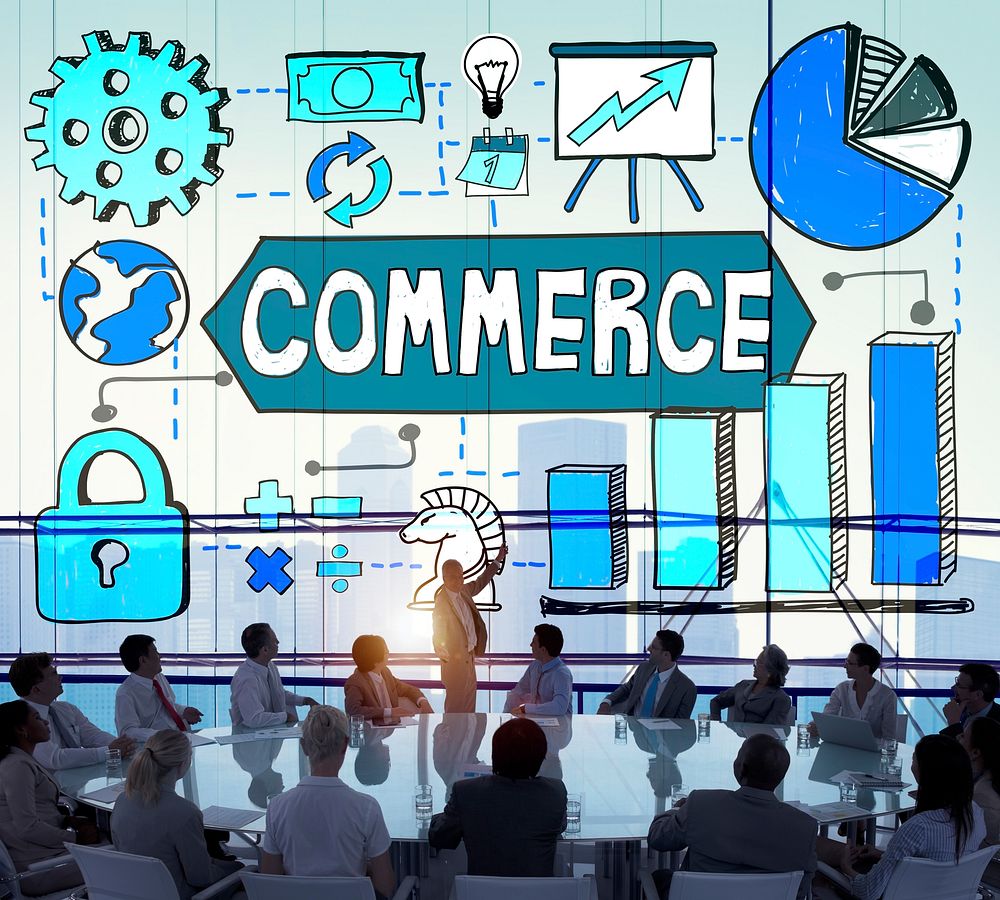 Commerce Marketing Business Strategy Concept