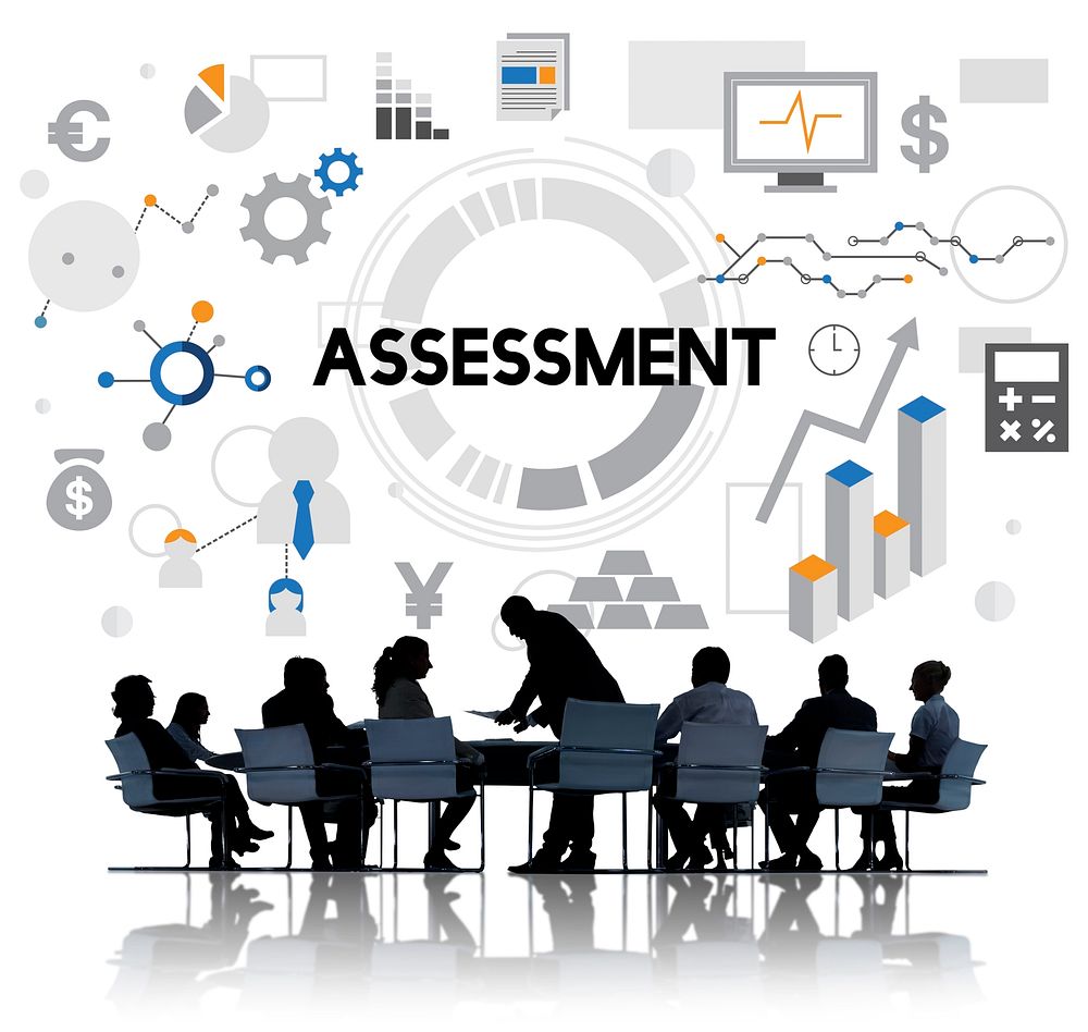 Assessment Evaluation Analysis Management Report Concept