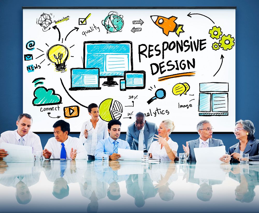 Responsive Design Responsive Quality Analytics Immagination Concept