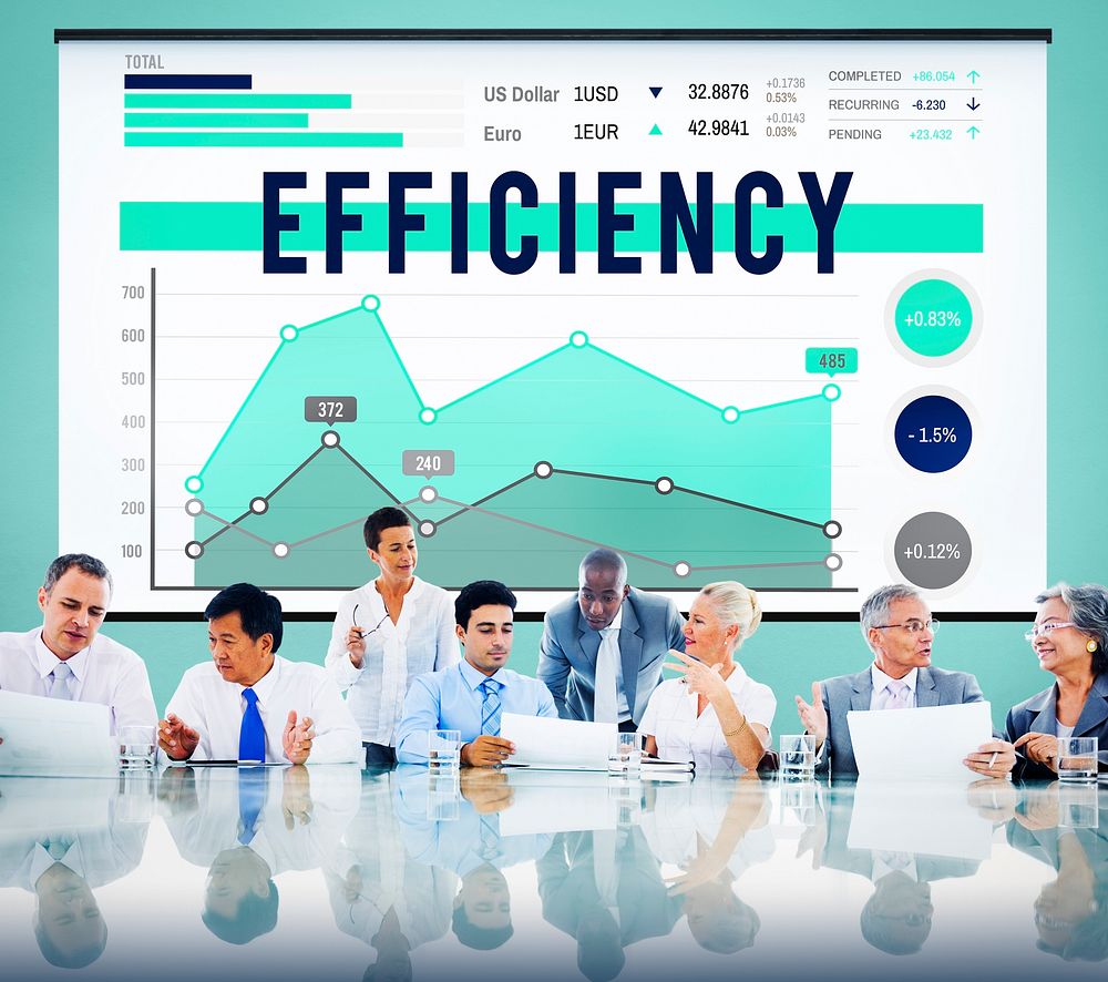 Efficiency Productivity Improvement Concept