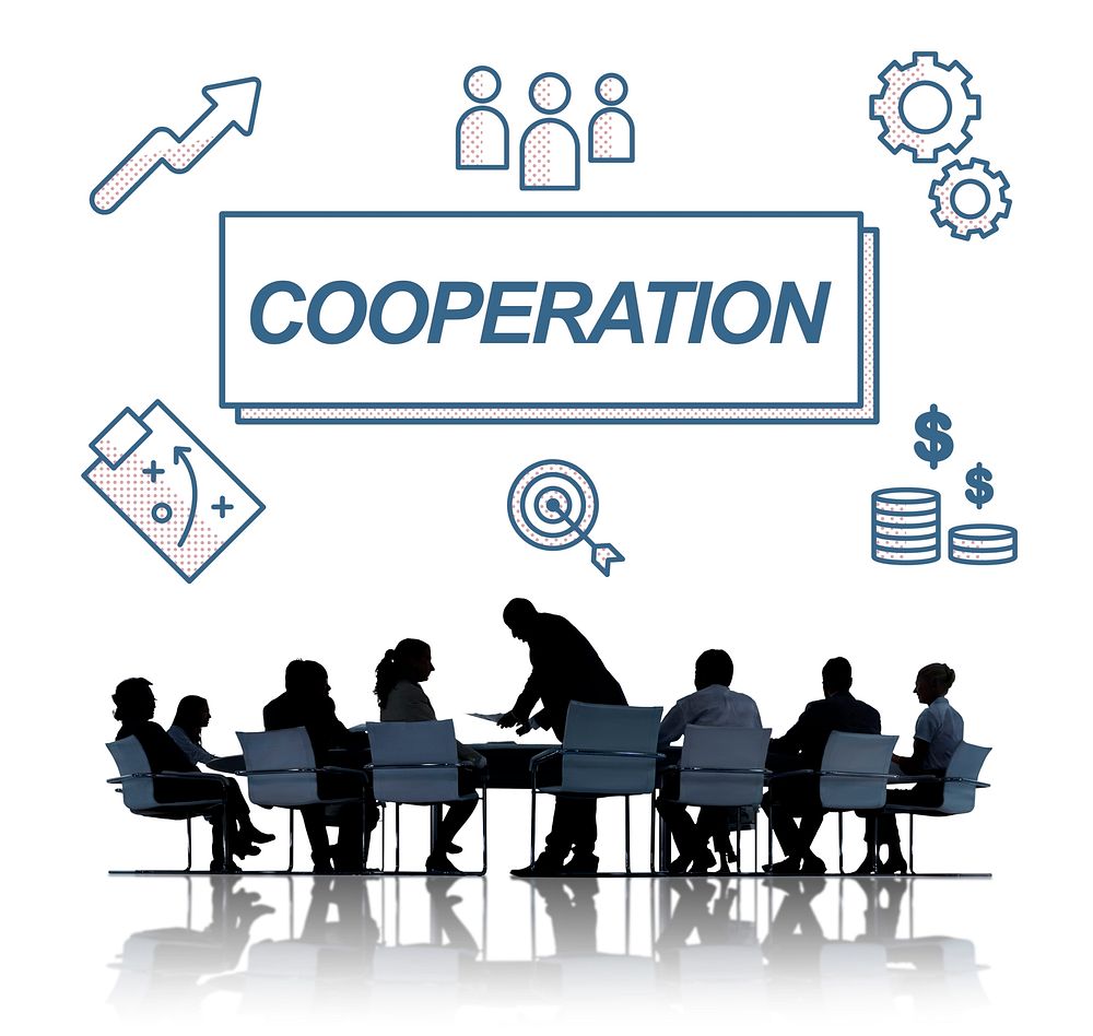Cooperation Business Agreement Collaboration Graphic Concept