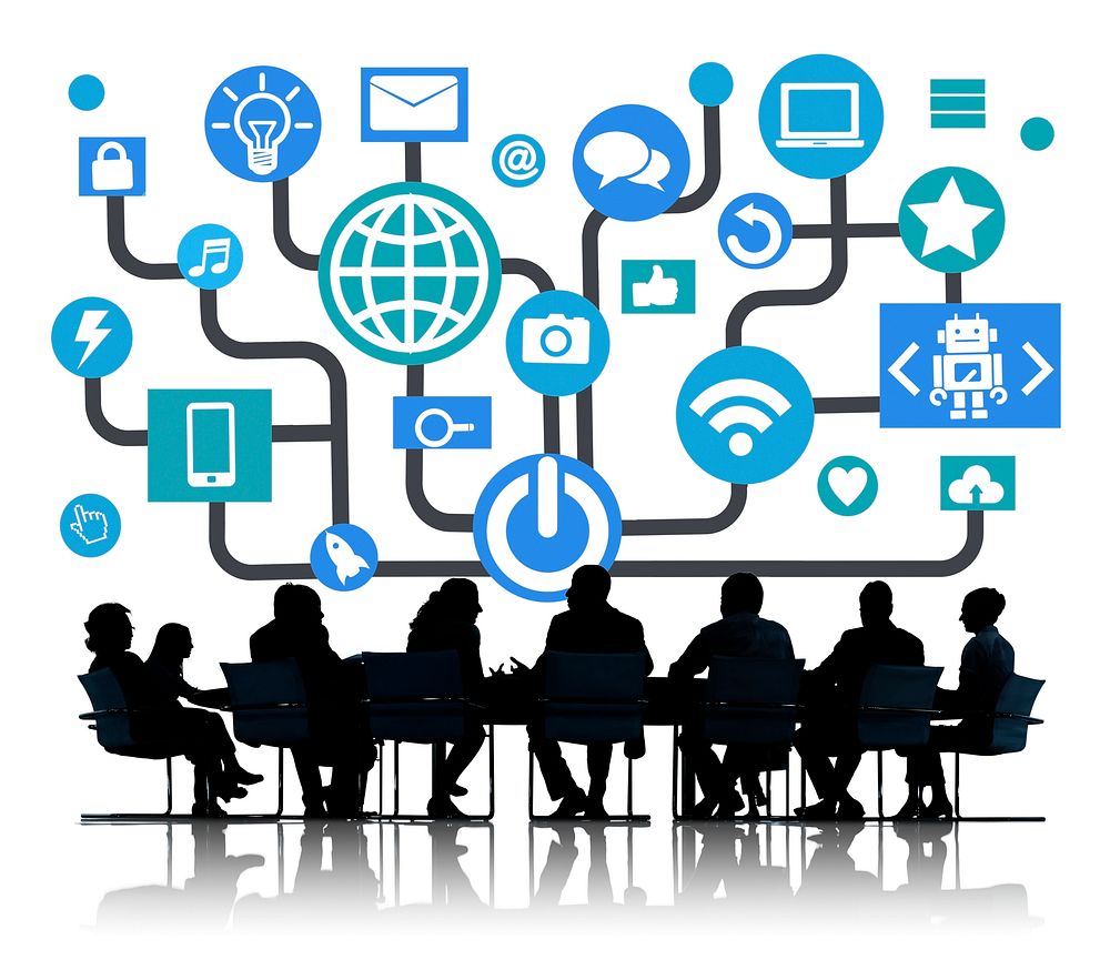 Global Communications Social Networking Business Meeting Online Concept