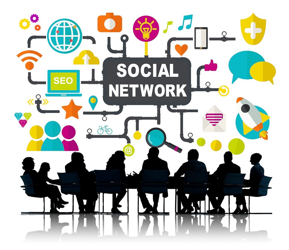 Social Media Social Networking Connection Global Concept