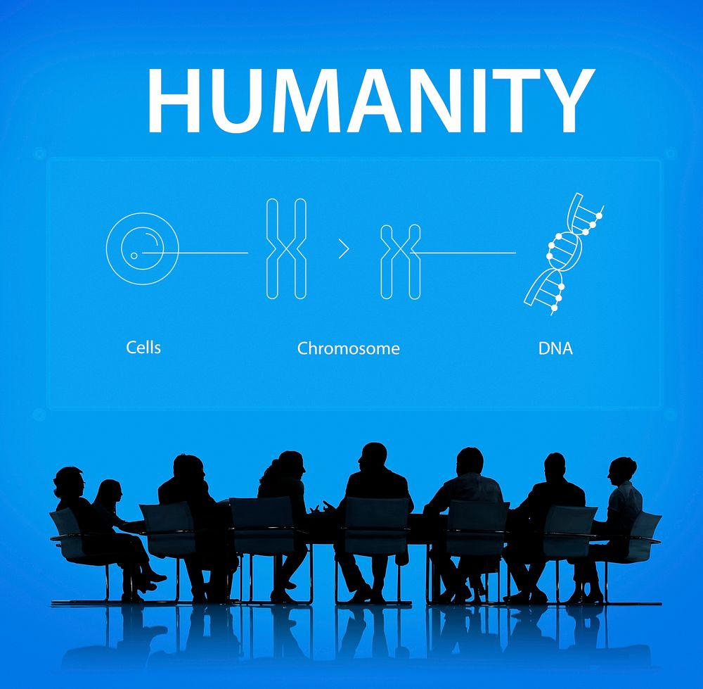 Graphic of biology scientific experiment research