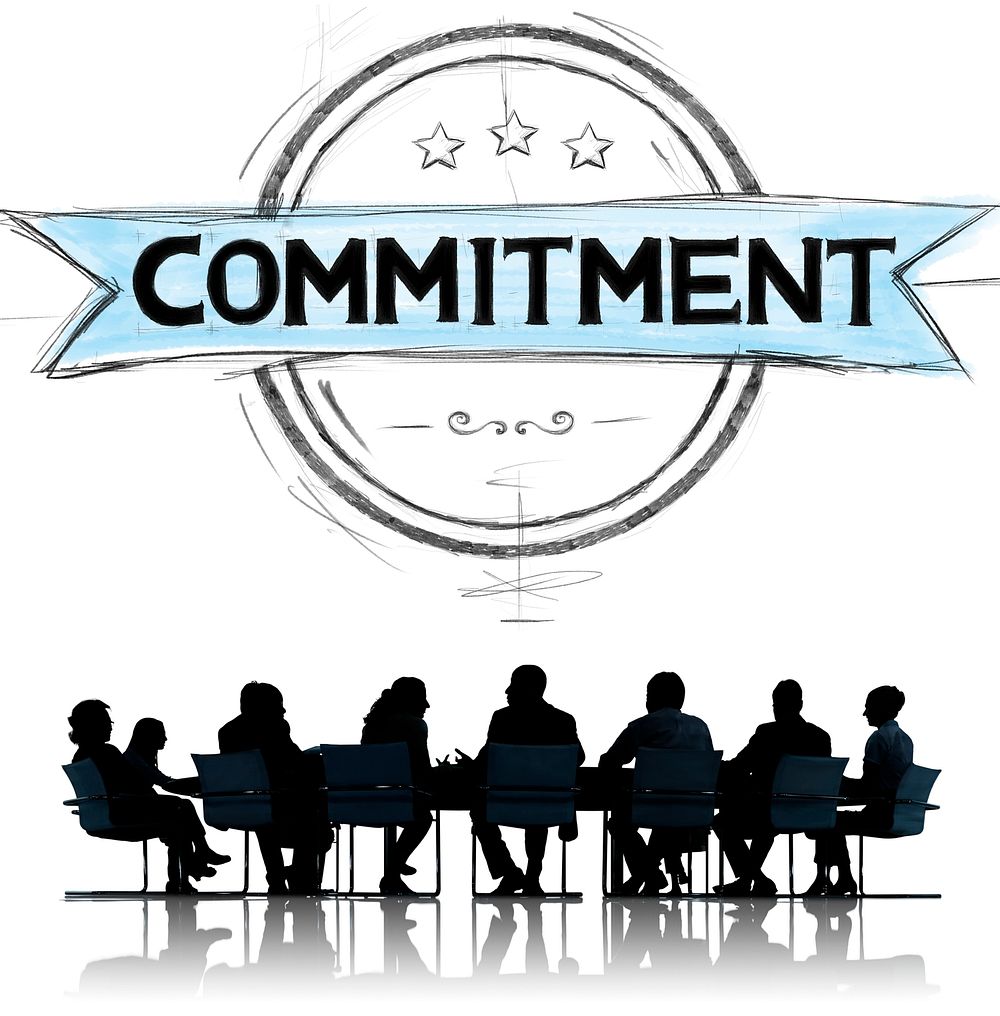 Commitment Devotion Dedication Conviction Concept