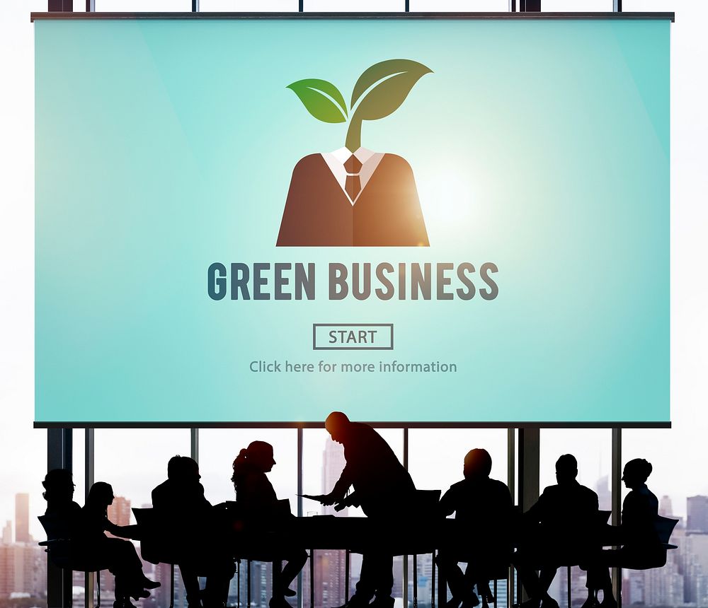 Green Business Ecology Environment Concept
