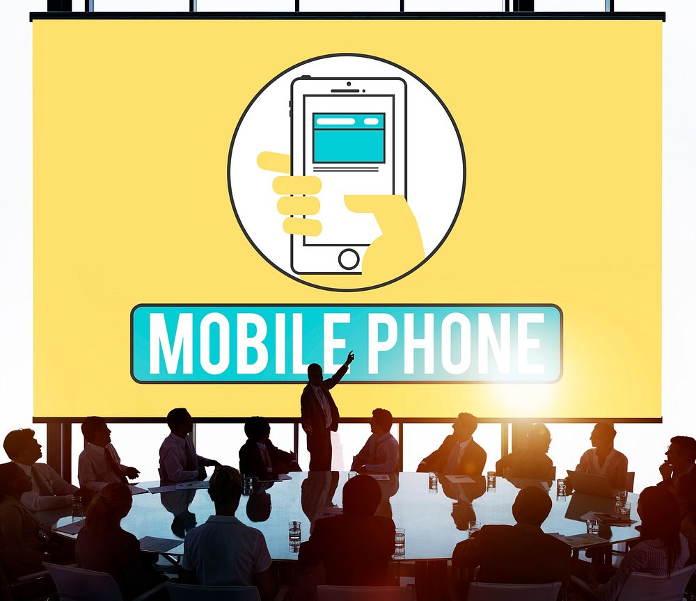 Mobile Phone Cellphone Cellular Communicate Concept