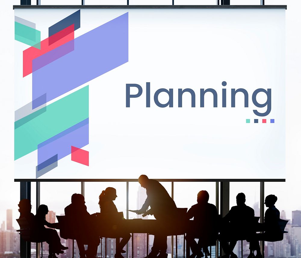 Business Meeting Brainstorming Organization Planning