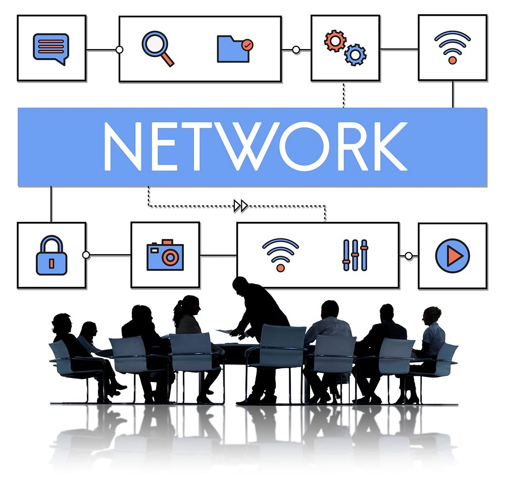 Network Connection Data Internet Technology Concept