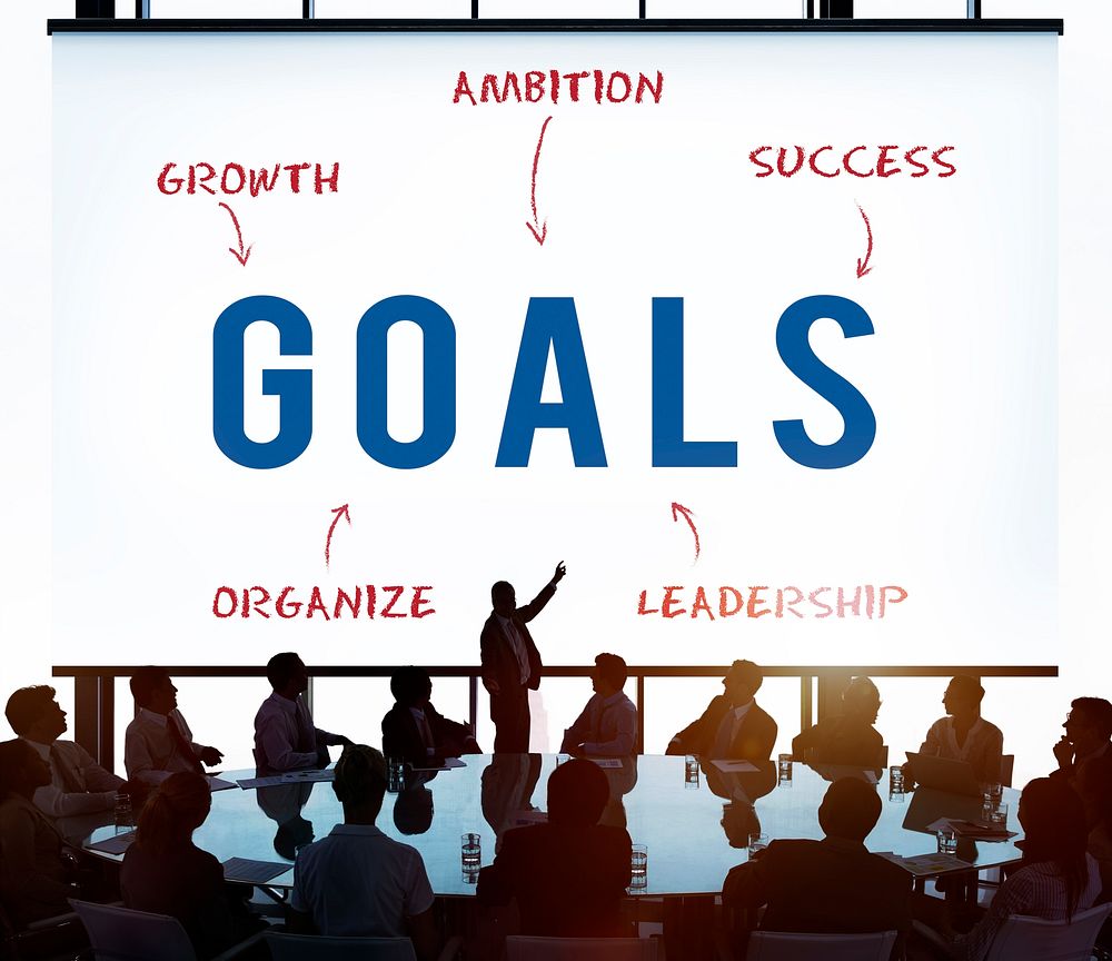 Goals Business Company Strategy Marketing Concept