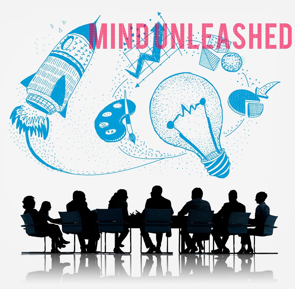 Mind Unleashed Ideas Creativity Imagination Concept