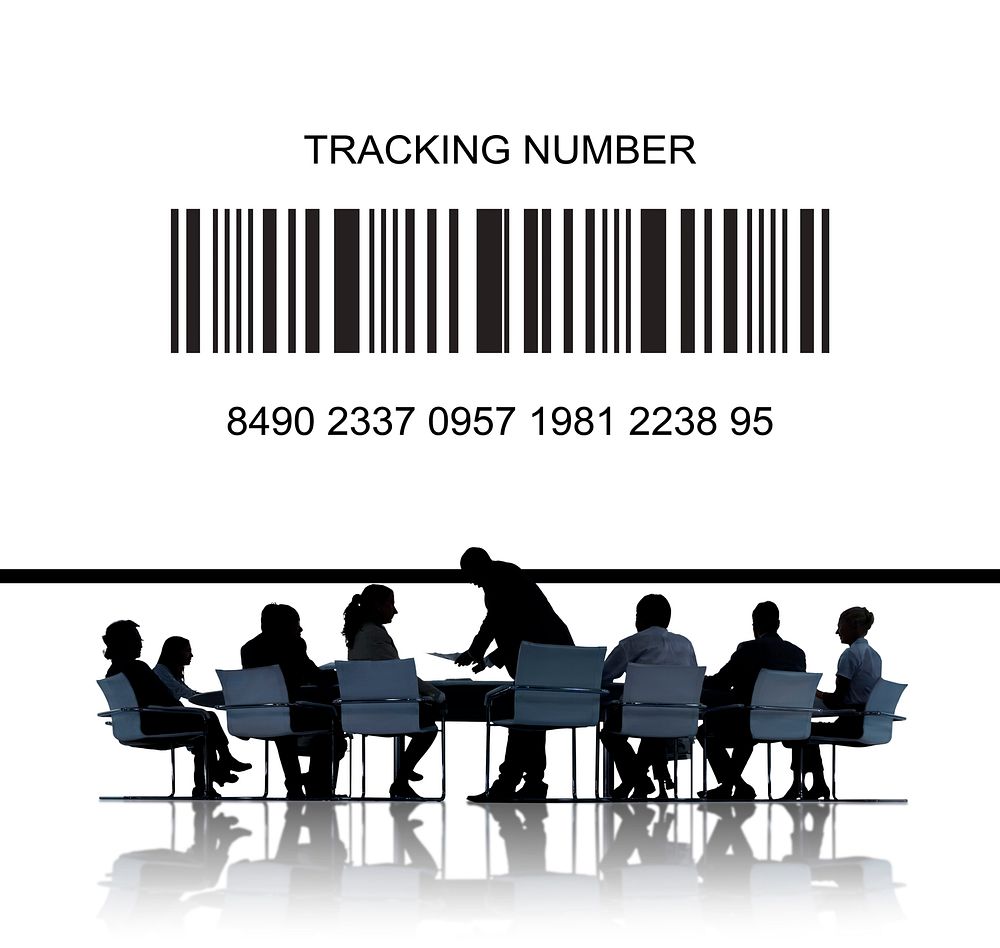 Bar Code Order Tracking Number Concept