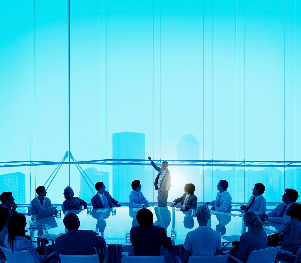 Meeting Room Business Meeting Leadership Concept