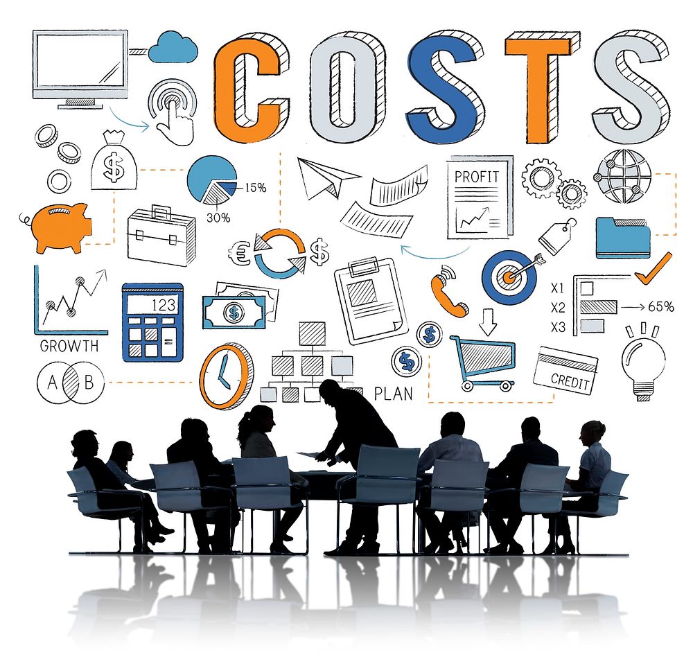Costs Finance Business Marketing Commerce Concept