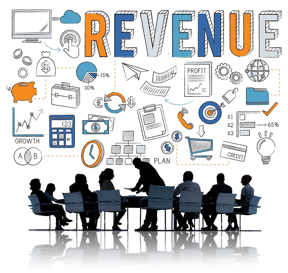 Revenue Profit Sales Finance Concept