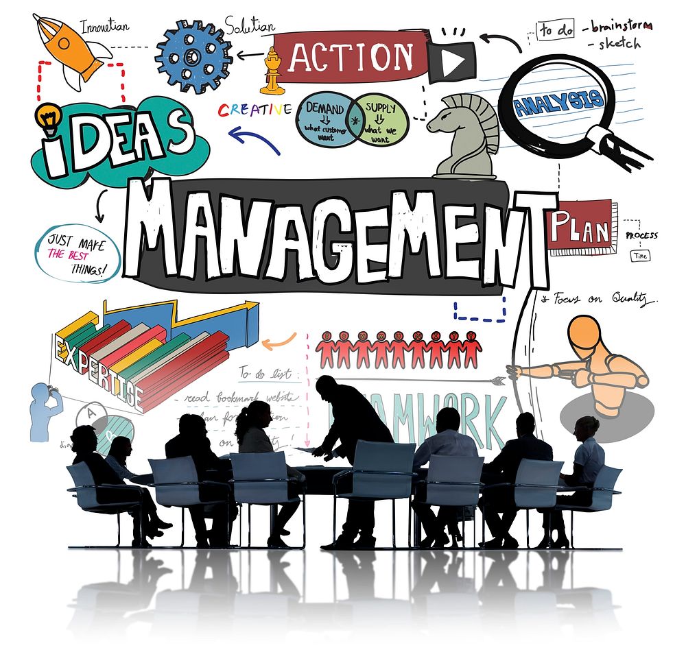 Management Manager Controlling Leadership Concept