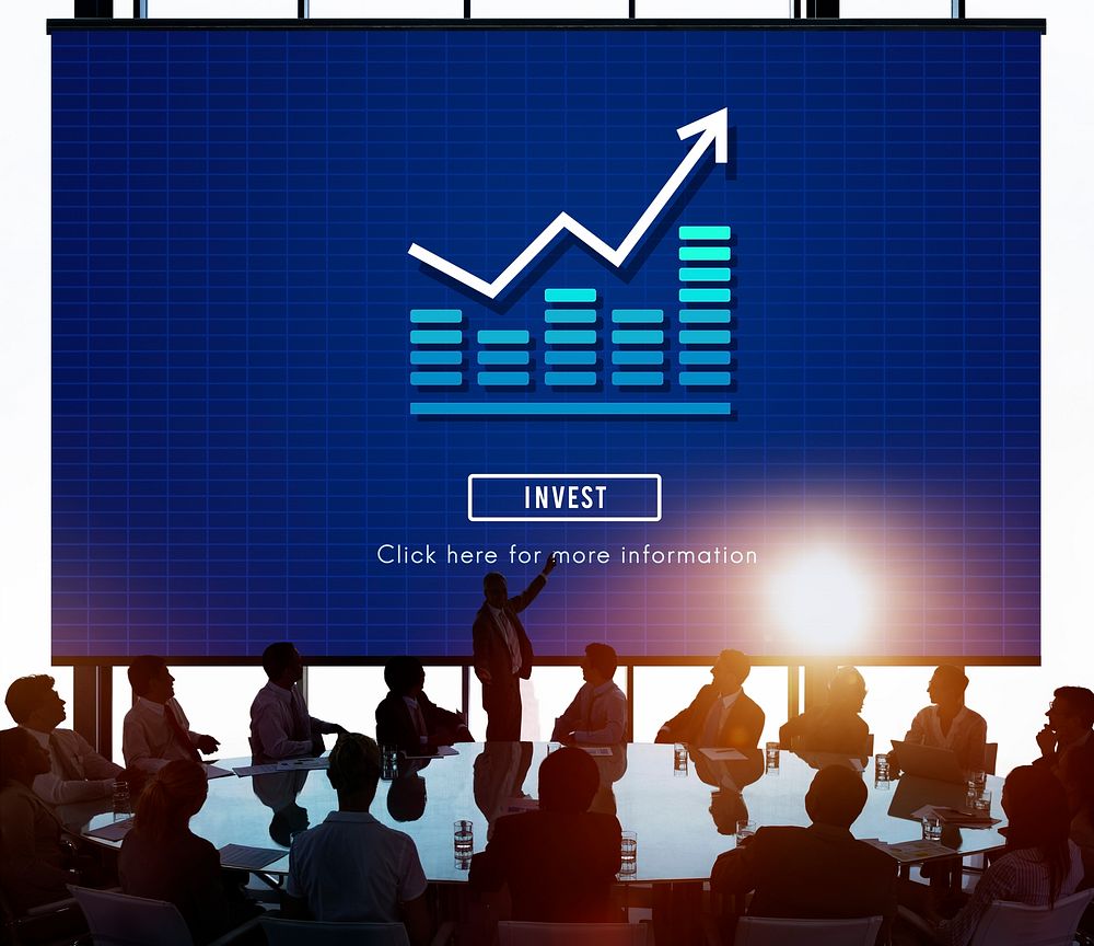 Graph Chart Invest Report Icon Concept