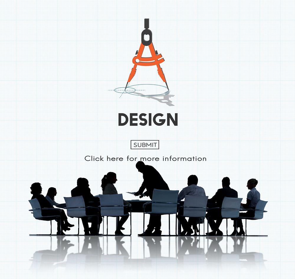 Design Compass Architecture Engineering Technology Concept