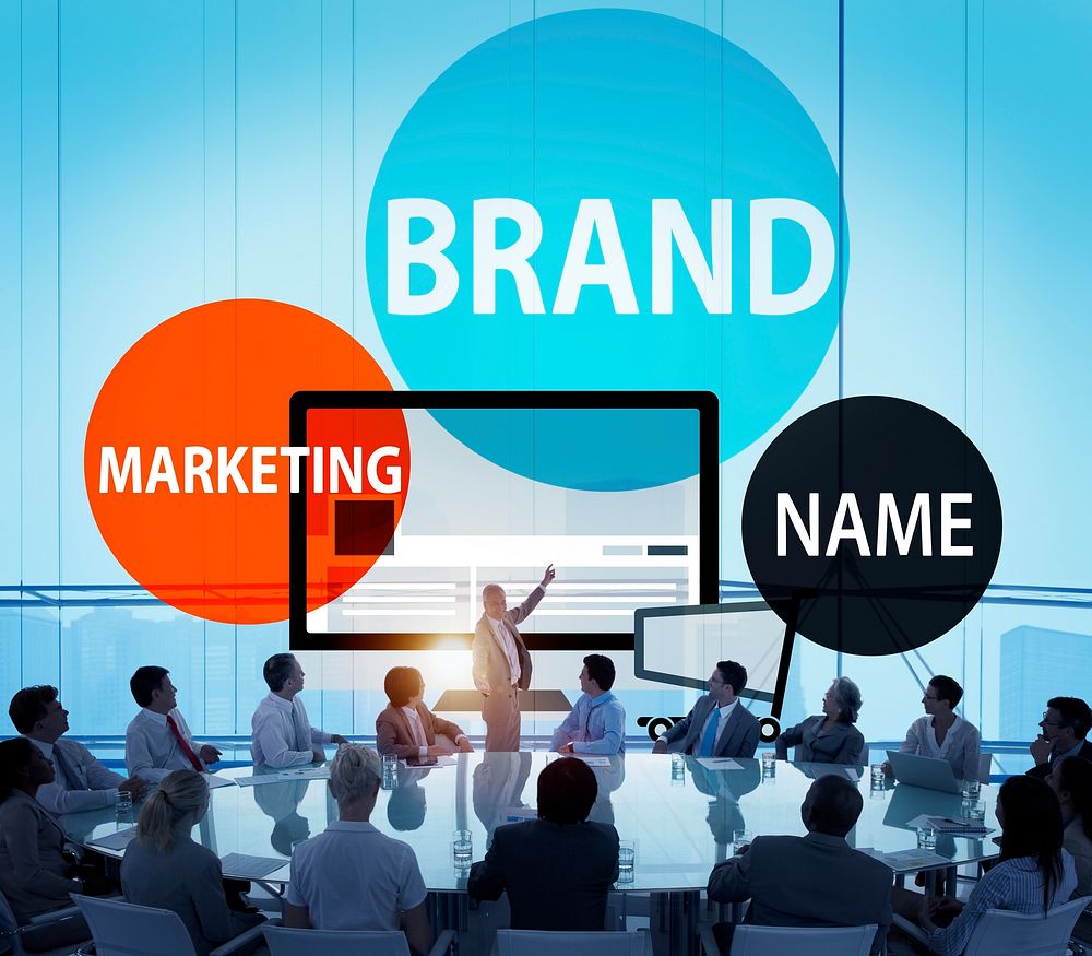 Brand Branding Advertising Marketing Commerce Concept