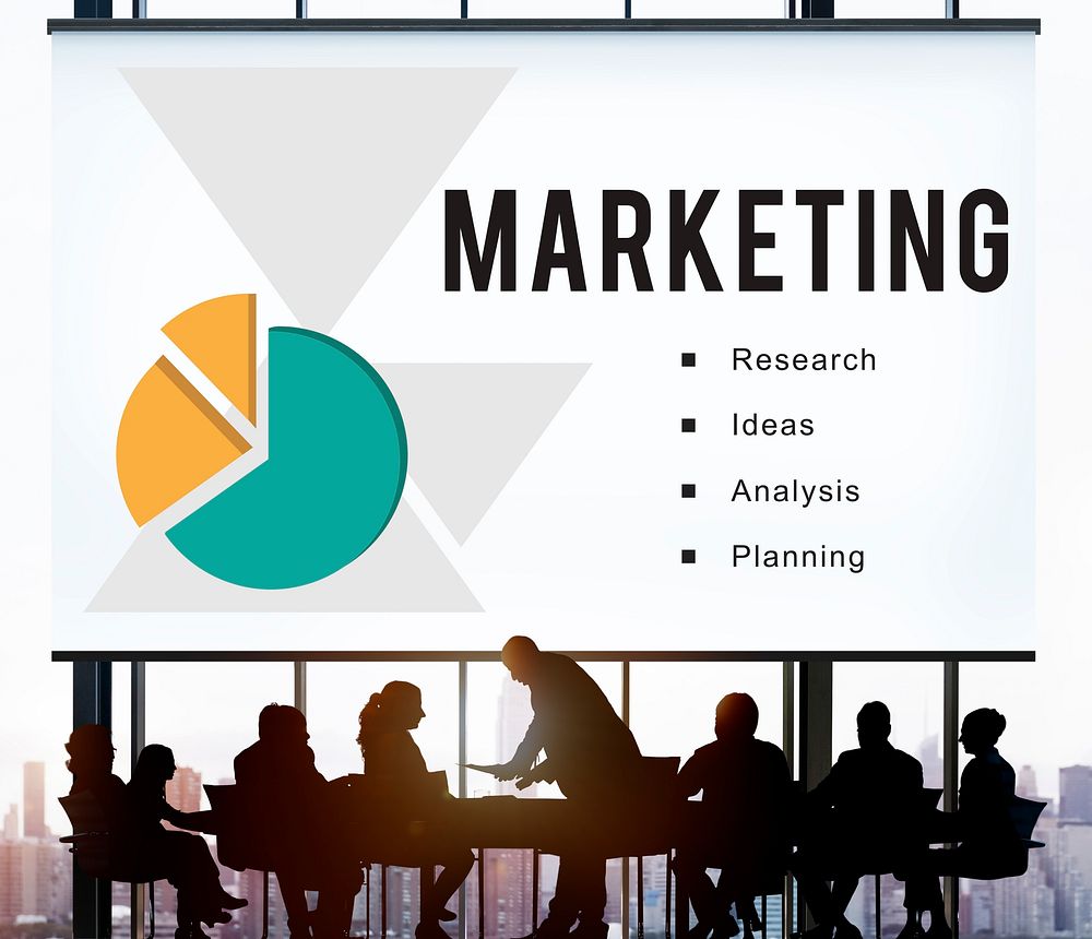 Marketing Research Ideas Analysis Concept