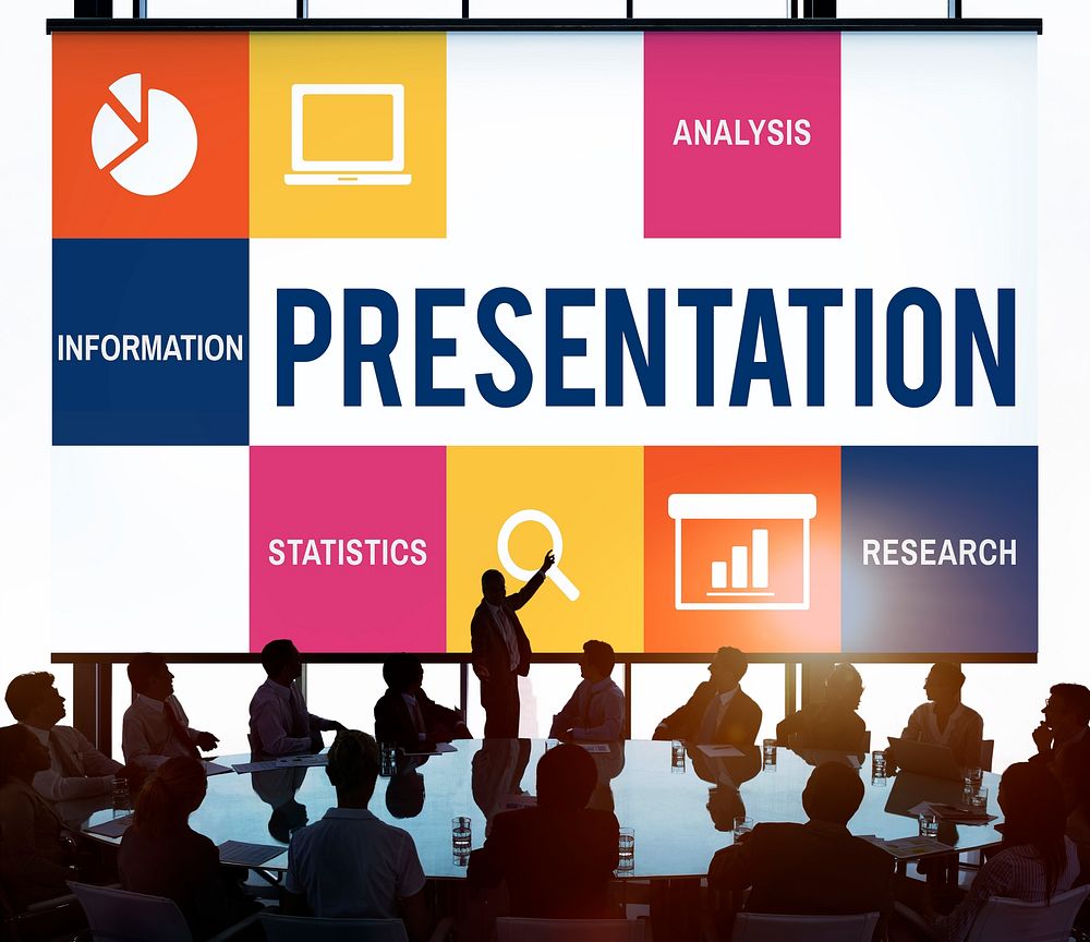 Discussion Corporate Presentation Strategy Concept