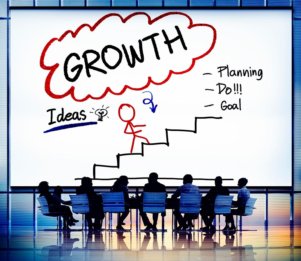 Growth Planning Ideas Goal Development Concept