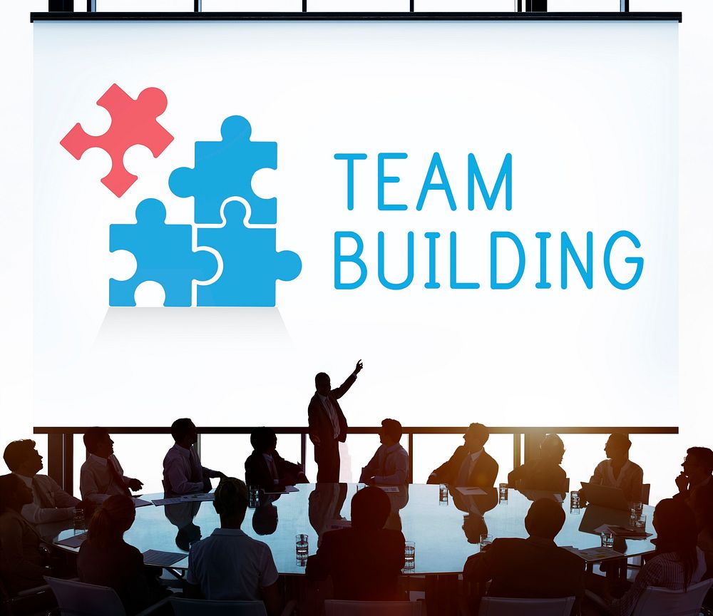 Team Building Group Work Concept