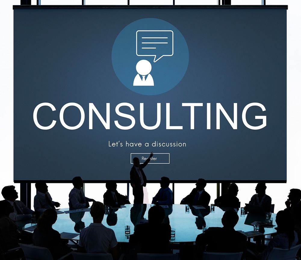 Consulting Advisory Assistance Suggestion Guidance Concept
