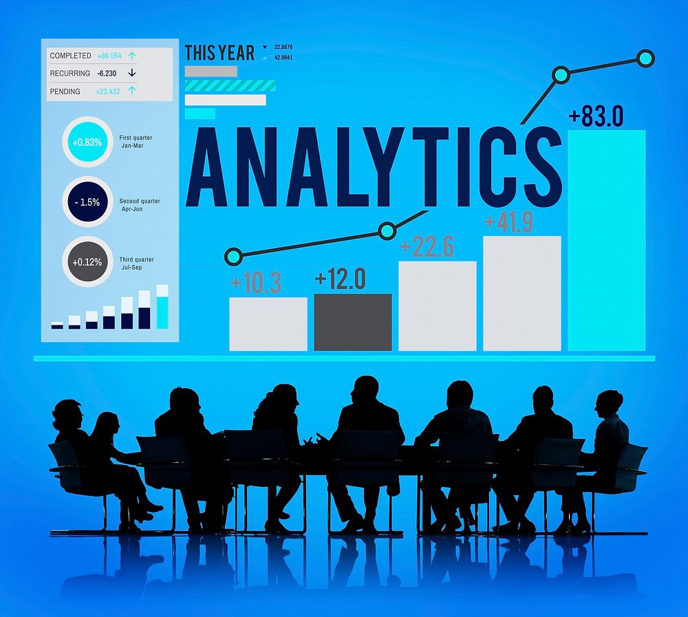 Analitics Data Analysis Strategy Statistic Concept