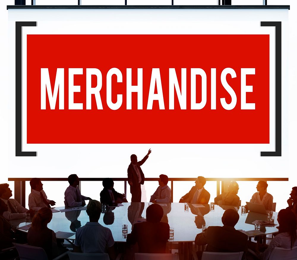Merchandise Product Marketing ConsumerSell Concept