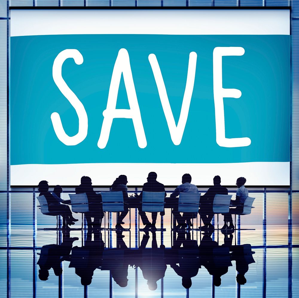 Save Saving Economy Accounting Money Concept