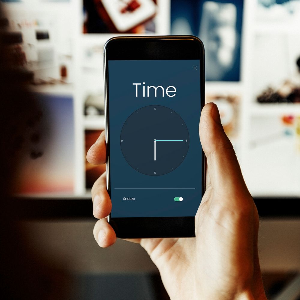Digital Clock Alarm Application Concept