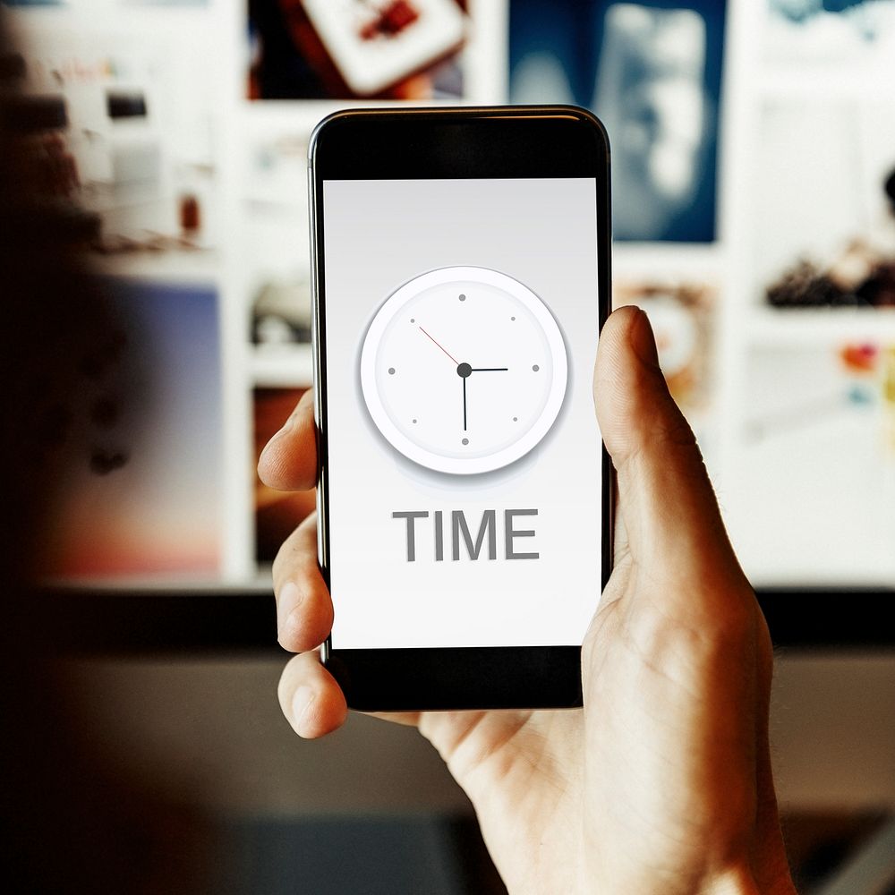 Time Clock Management Concept