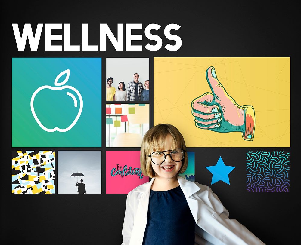 Apple Nutrition Healthcare Wellbeing Browsing Concept