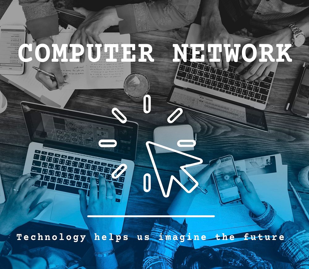 Computer Network Modern Technology Concept