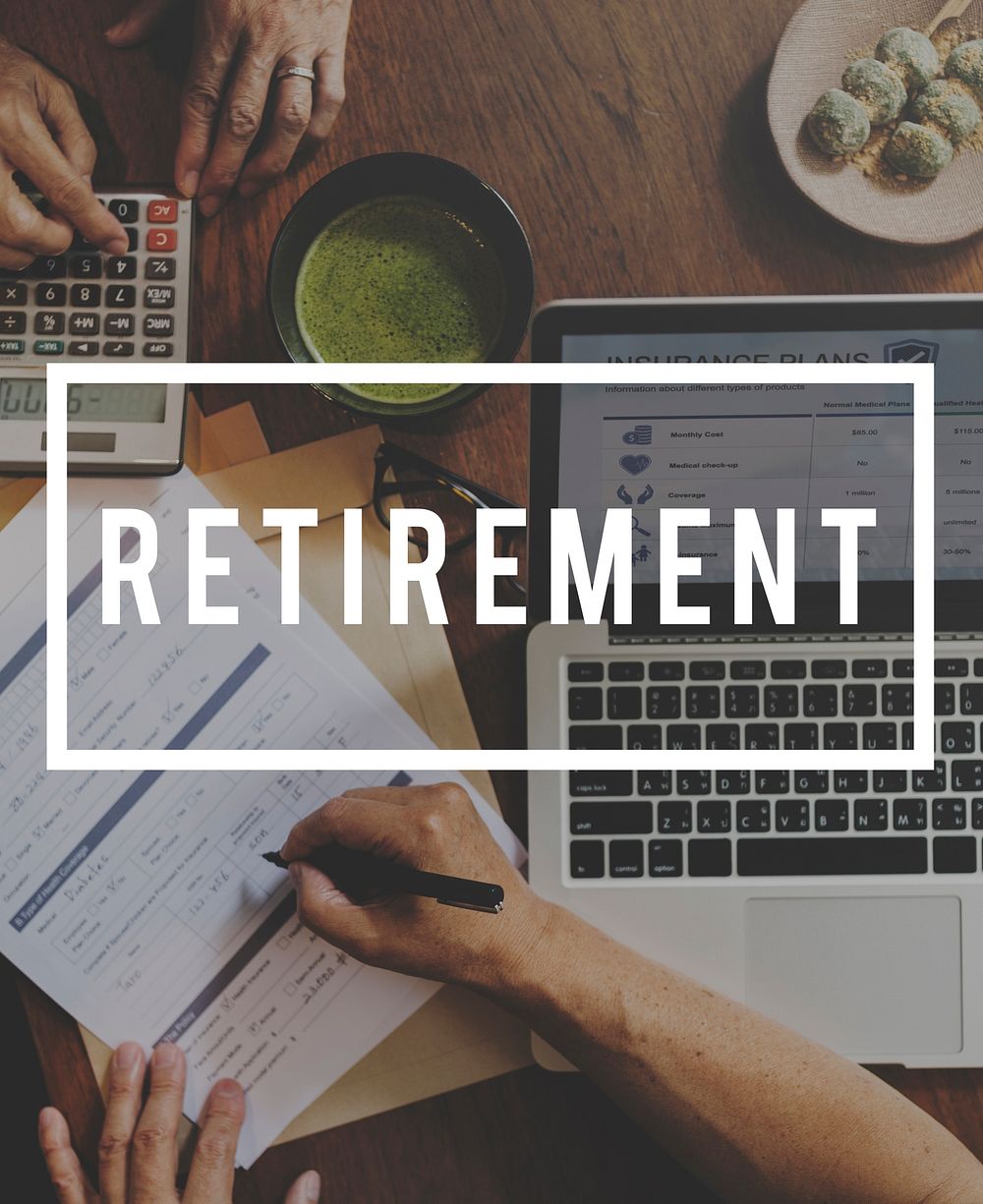 Retirenment Plan Senior Adult Concept