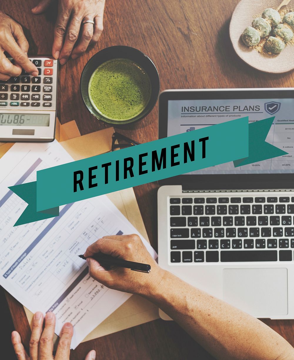 Retirenment Plan Senior Adult Concept