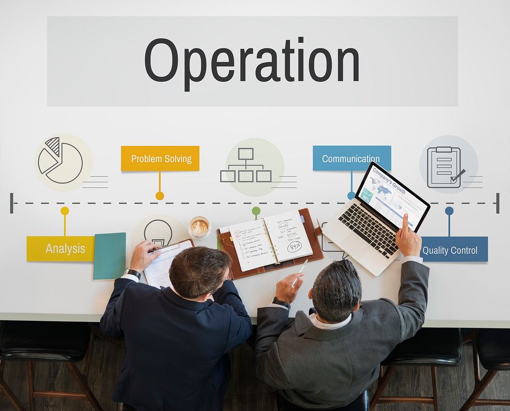 Operation Process Performance Development Icon