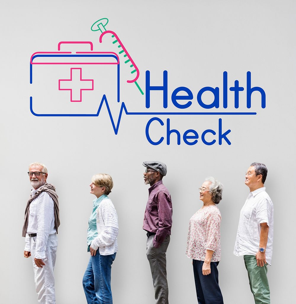 People medical health checkup examination