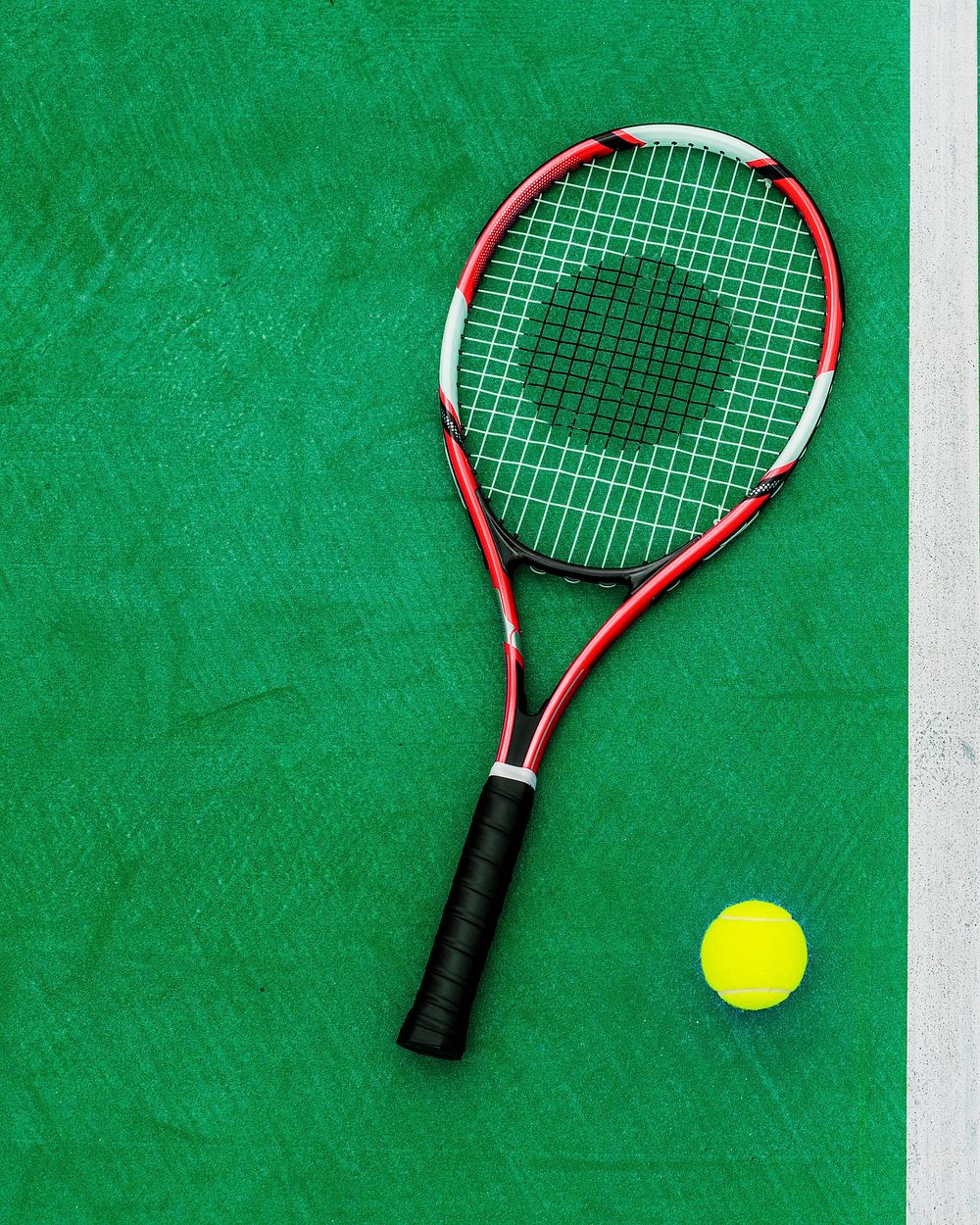 Racket Tennis Ball Sport Equipment Concept