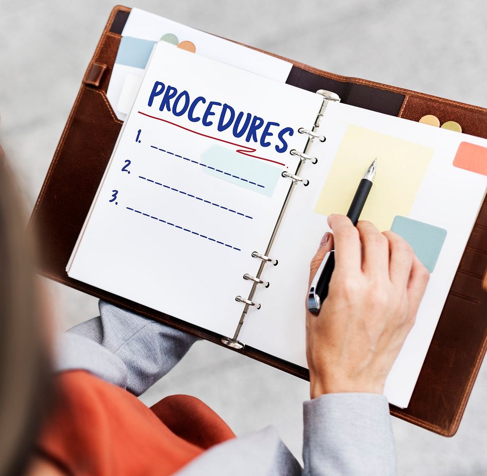 Procedures List Planning Lines Strategy