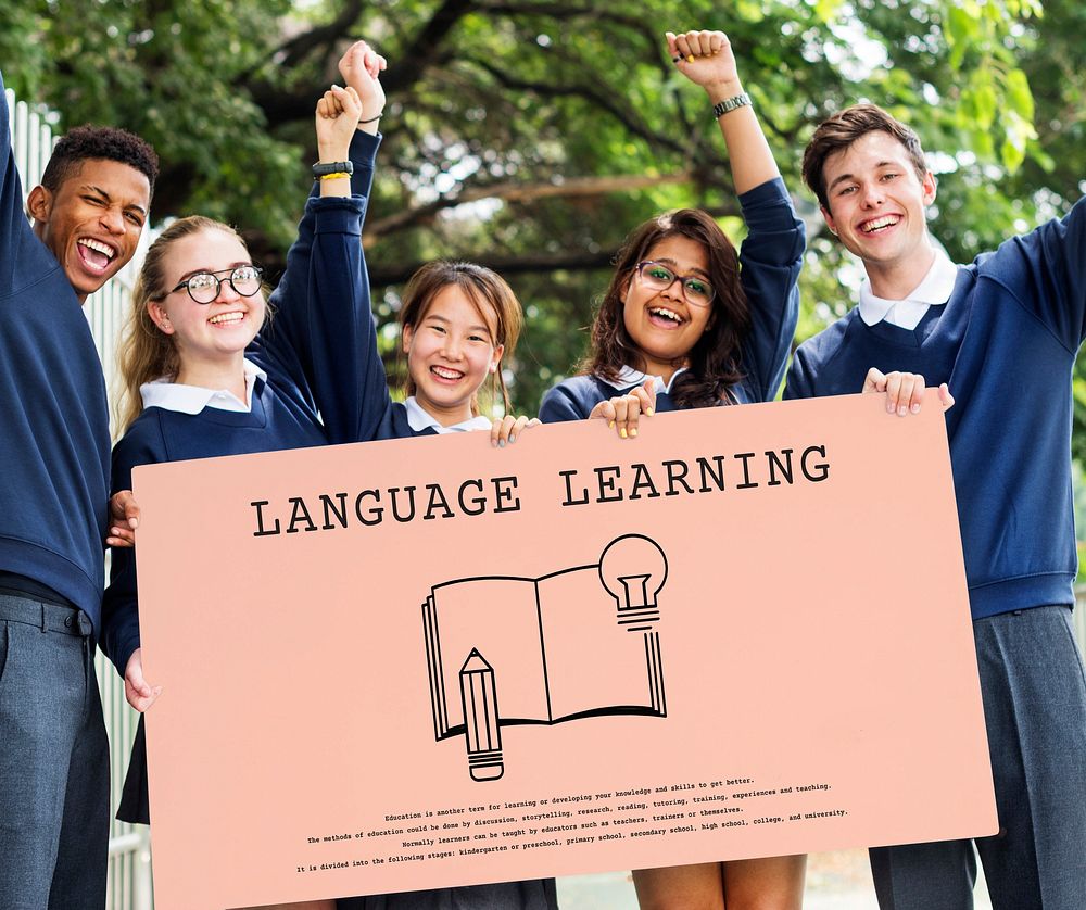 Language Learning Mastering Education Concept