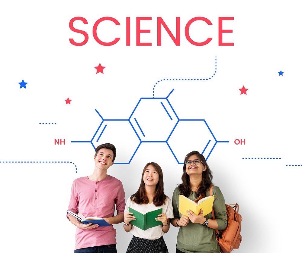 Students study about science