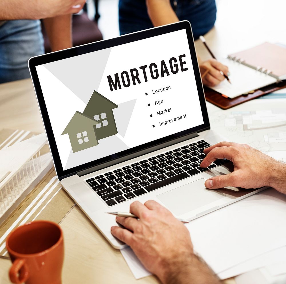 Real Estate Mortgage Loan Concept