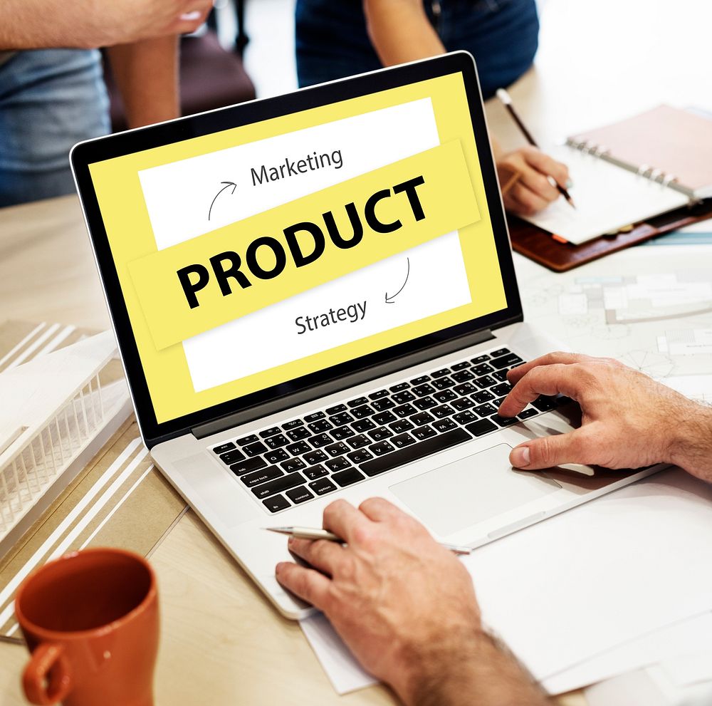 Product Promotion Marketing Strategy Concept