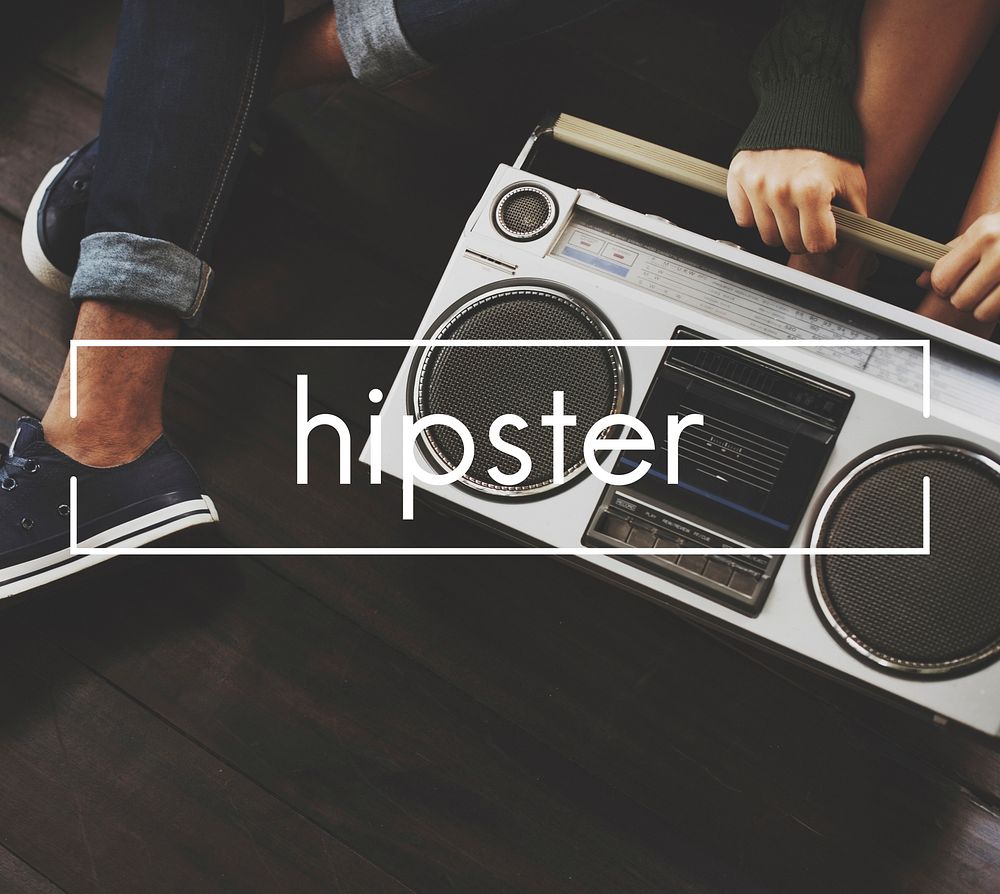 Hipster Vintage Vector Graphic Concept