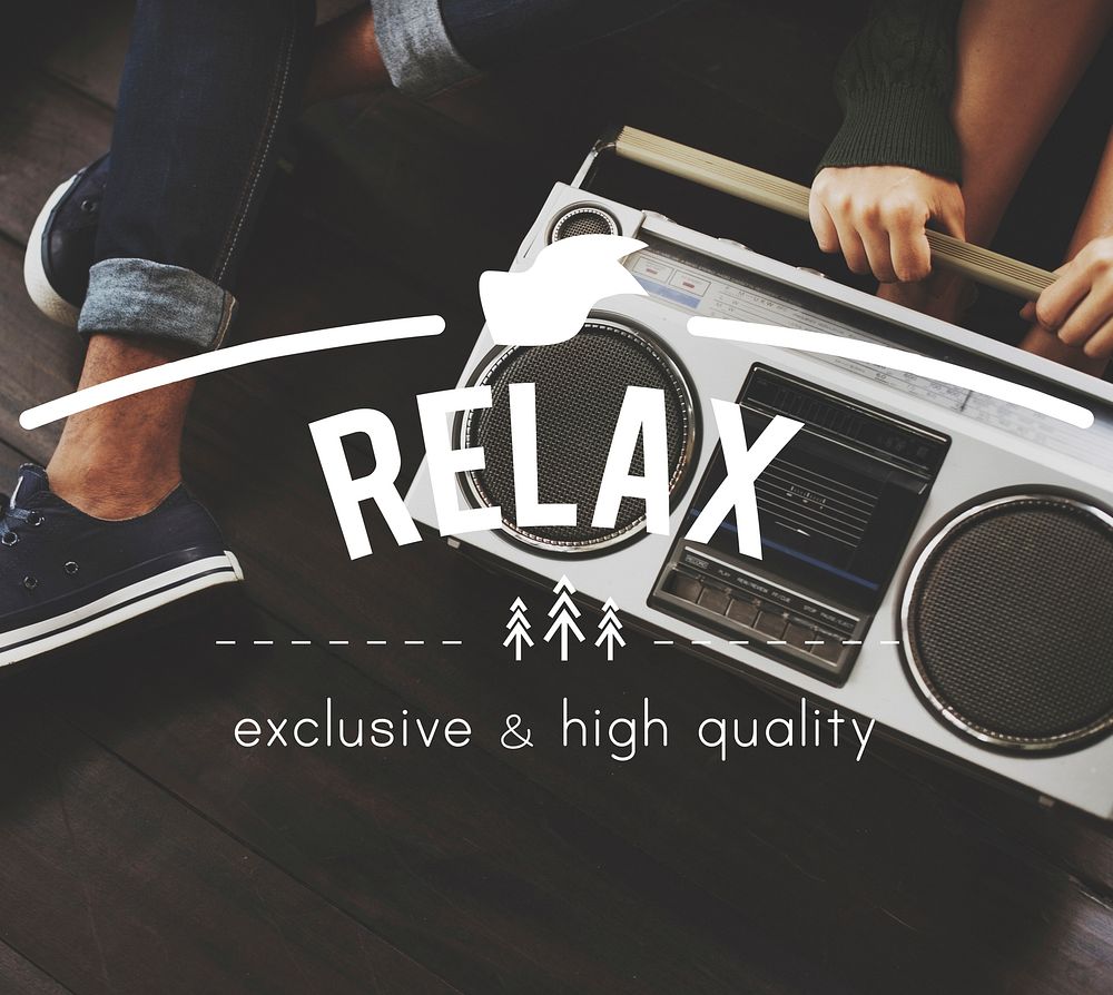 Relax Vintage Vector Graphic Concept | Premium Photo - rawpixel