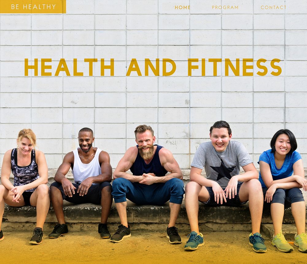 Fitness Healthy Lifestyle Wellbeing Activity Concept